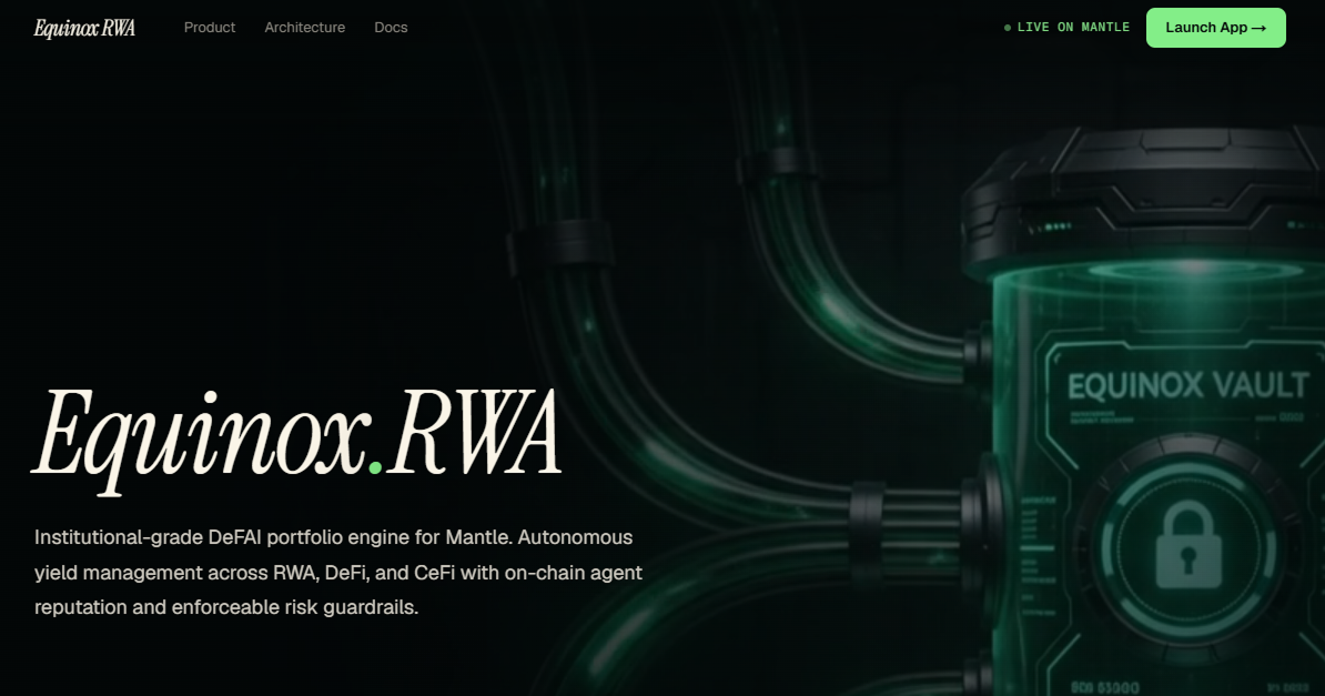 Equinox RWA DeFAI Portfolio Engine