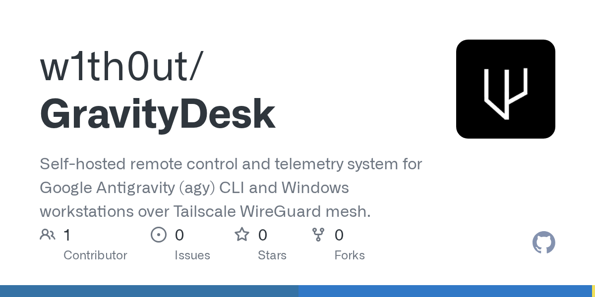 GravityDesk Remote Control System